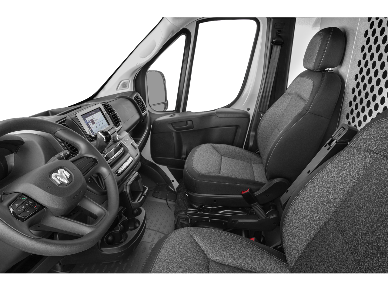 2025 RAM ProMaster 2500 Cargo Van Tradesman Low Roof 136' WB w/Pass Seat