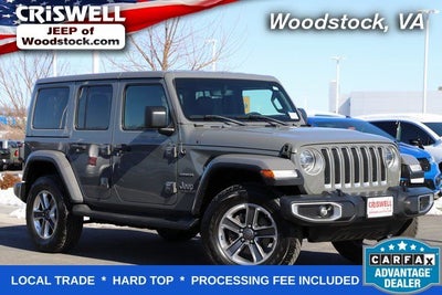 2018 Jeep Wrangler Unlimited Sahara 4x4