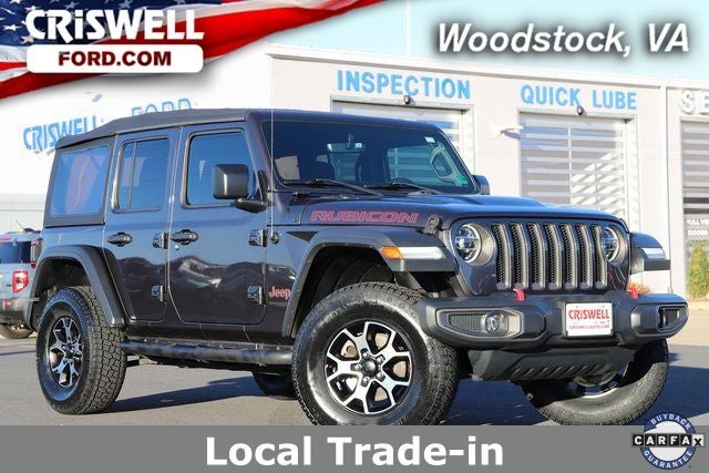 2020 Jeep Wrangler Unlimited Rubicon 4X4