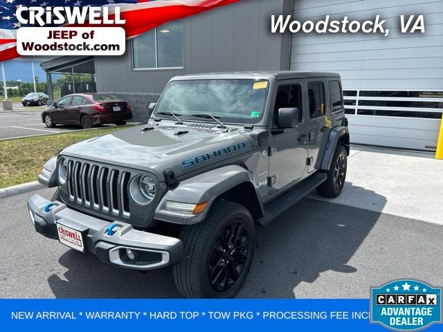 2022 Jeep Wrangler 4xe Unlimited Sahara 4x4