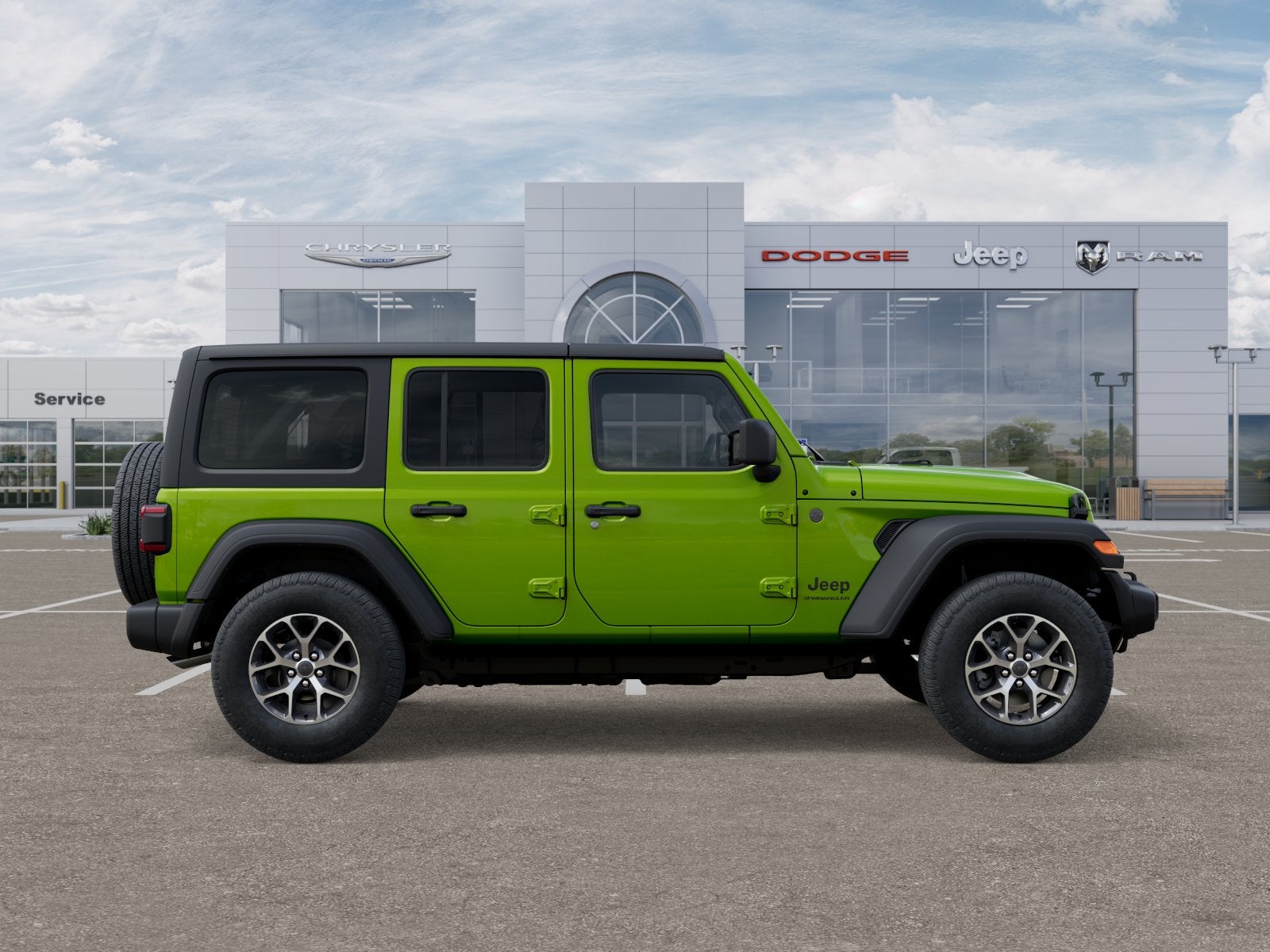 2025 Jeep Wrangler WRANGLER 4-DOOR SPORT S