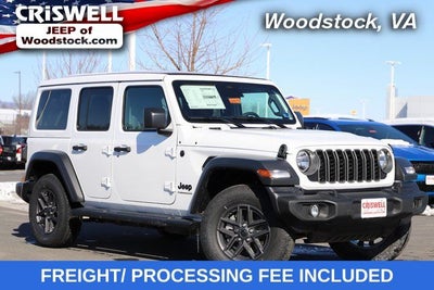 2026 Jeep Wrangler WRANGLER 4-DOOR SPORT S