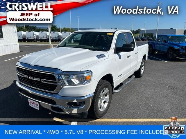 2020 RAM 1500 Big Horn Quad Cab 4x4 6'4' Box