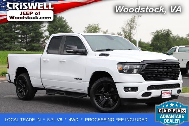 2022 RAM 1500 Big Horn Quad Cab 4x4 6'4' Box