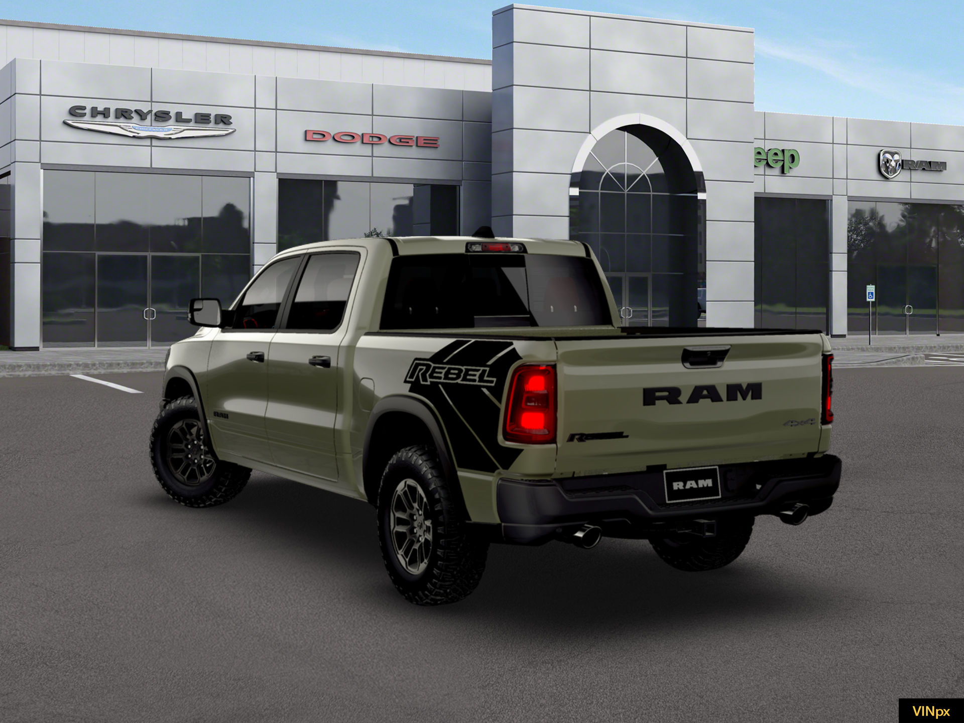 2026 RAM Ram 1500 RAM 1500 REBEL CREW CAB 4X4 5'7' BOX