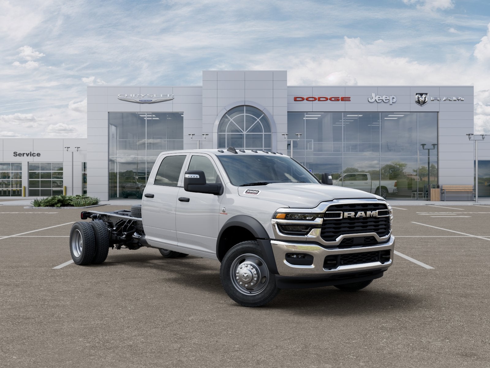 2025 RAM 5500 Chassis RAM 5500 TRADESMAN CHASSIS CREW CAB 4X4 84' CA