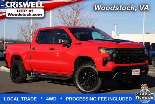 2024 Chevrolet Silverado 1500 4WD Crew Cab Short Bed Custom Trail Boss