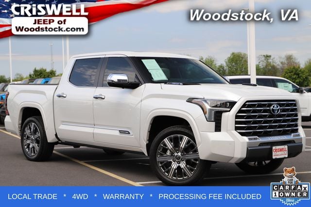 2024 Toyota Tundra Hybrid Capstone 4WD