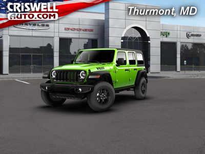2026 Jeep Wrangler WRANGLER 4-DOOR WILLYS