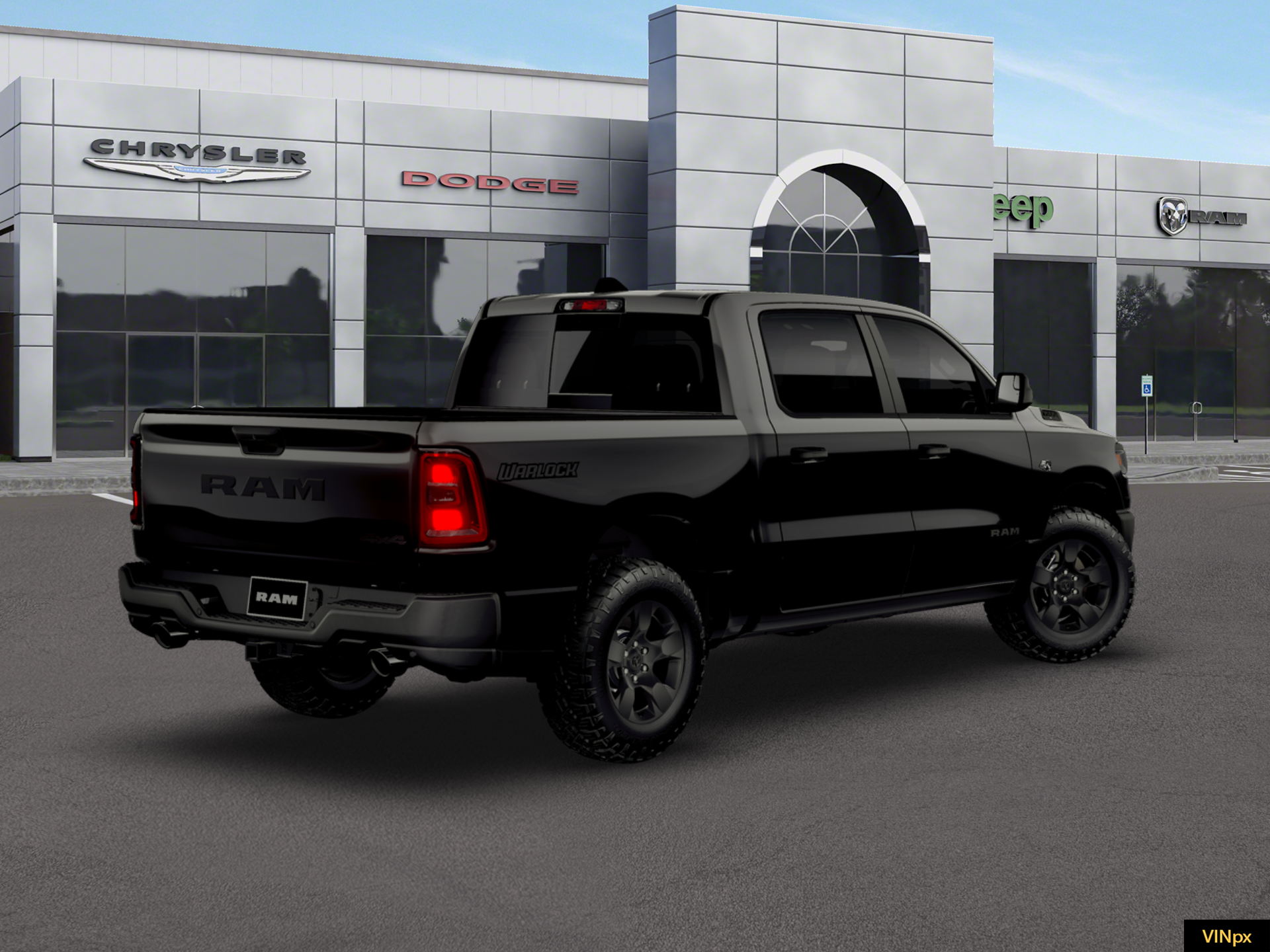 2026 RAM Ram 1500 RAM 1500 WARLOCK CREW CAB 4X4 5'7' BOX