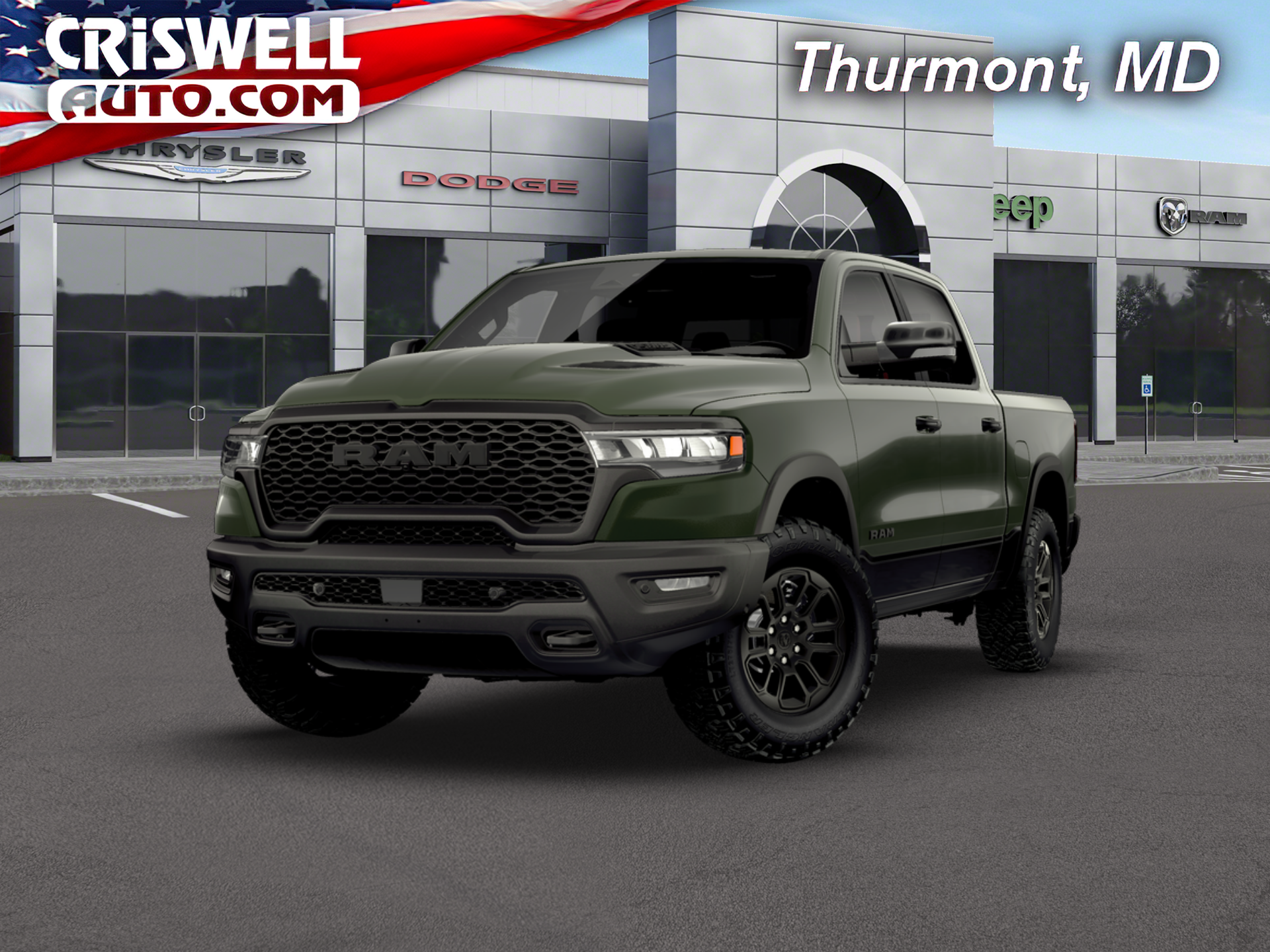 2026 RAM Ram 1500 RAM 1500 REBEL CREW CAB 4X4 5'7' BOX