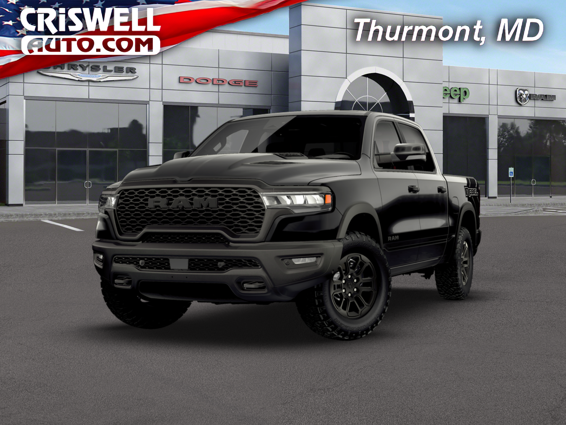 2026 RAM Ram 1500 RAM 1500 REBEL CREW CAB 4X4 5'7' BOX