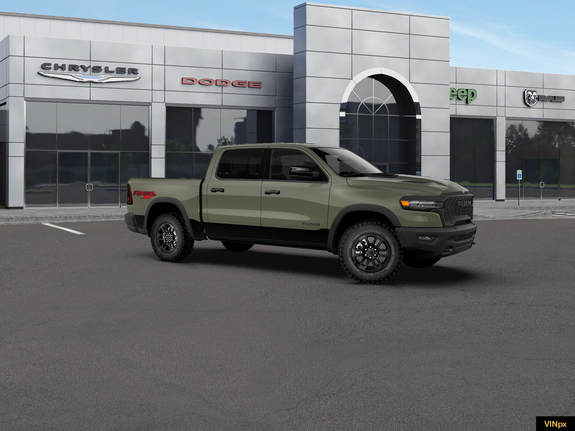 2027 RAM Ram 1500 RAM 1500 REBEL CREW CAB 4X4 5'7' BOX