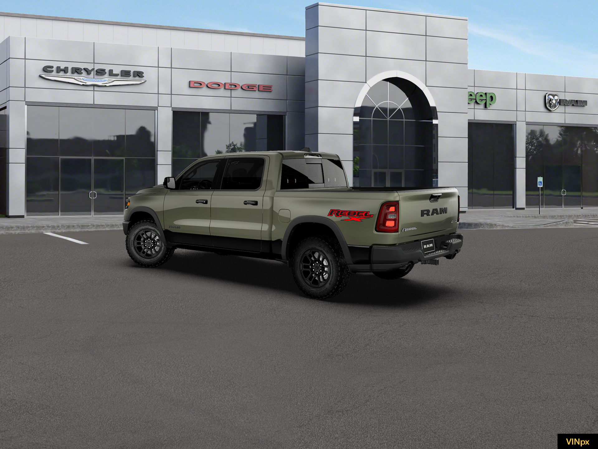 2027 RAM Ram 1500 RAM 1500 REBEL CREW CAB 4X4 5'7' BOX