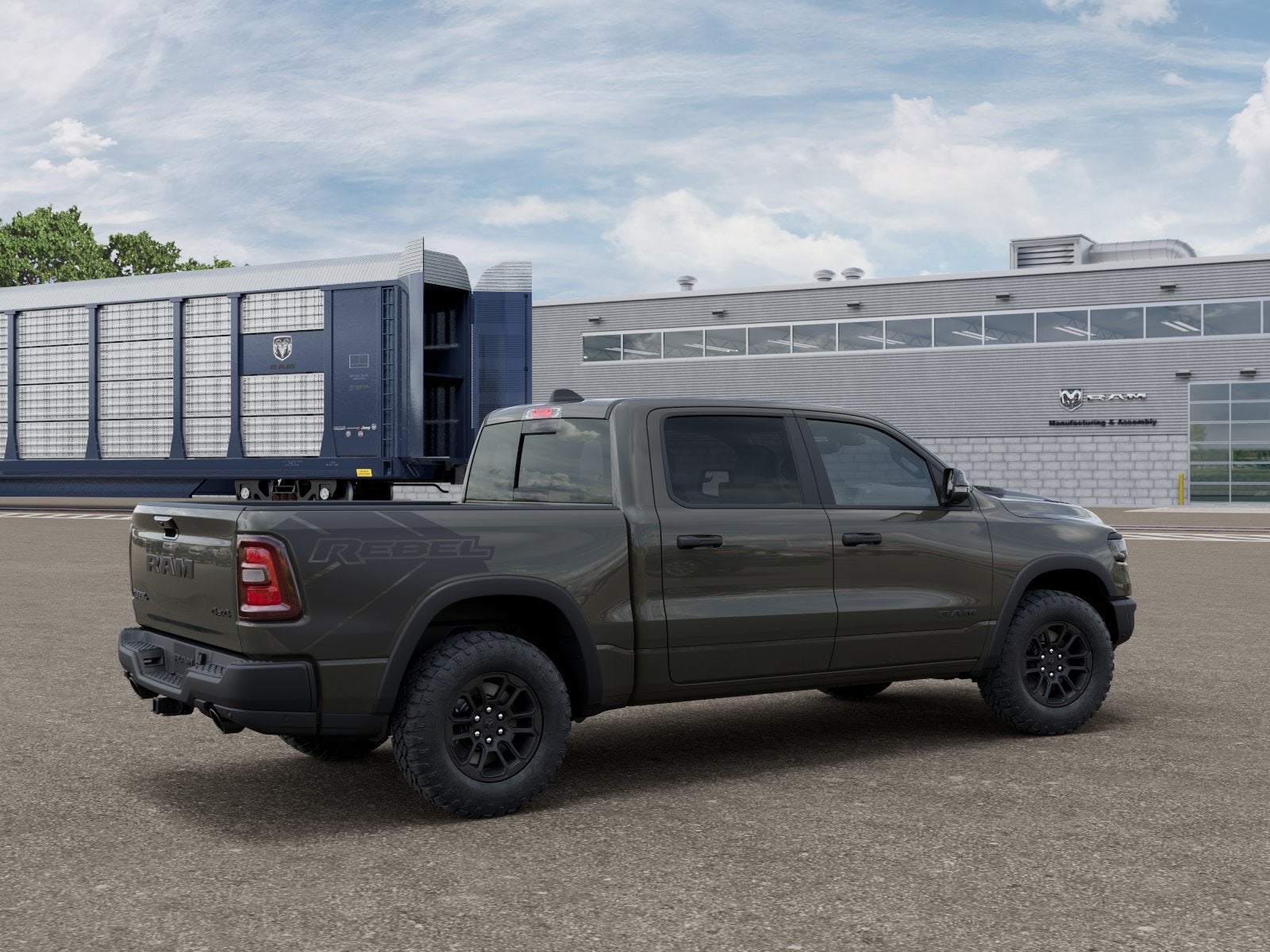 2027 RAM Ram 1500 RAM 1500 REBEL CREW CAB 4X4 5'7' BOX