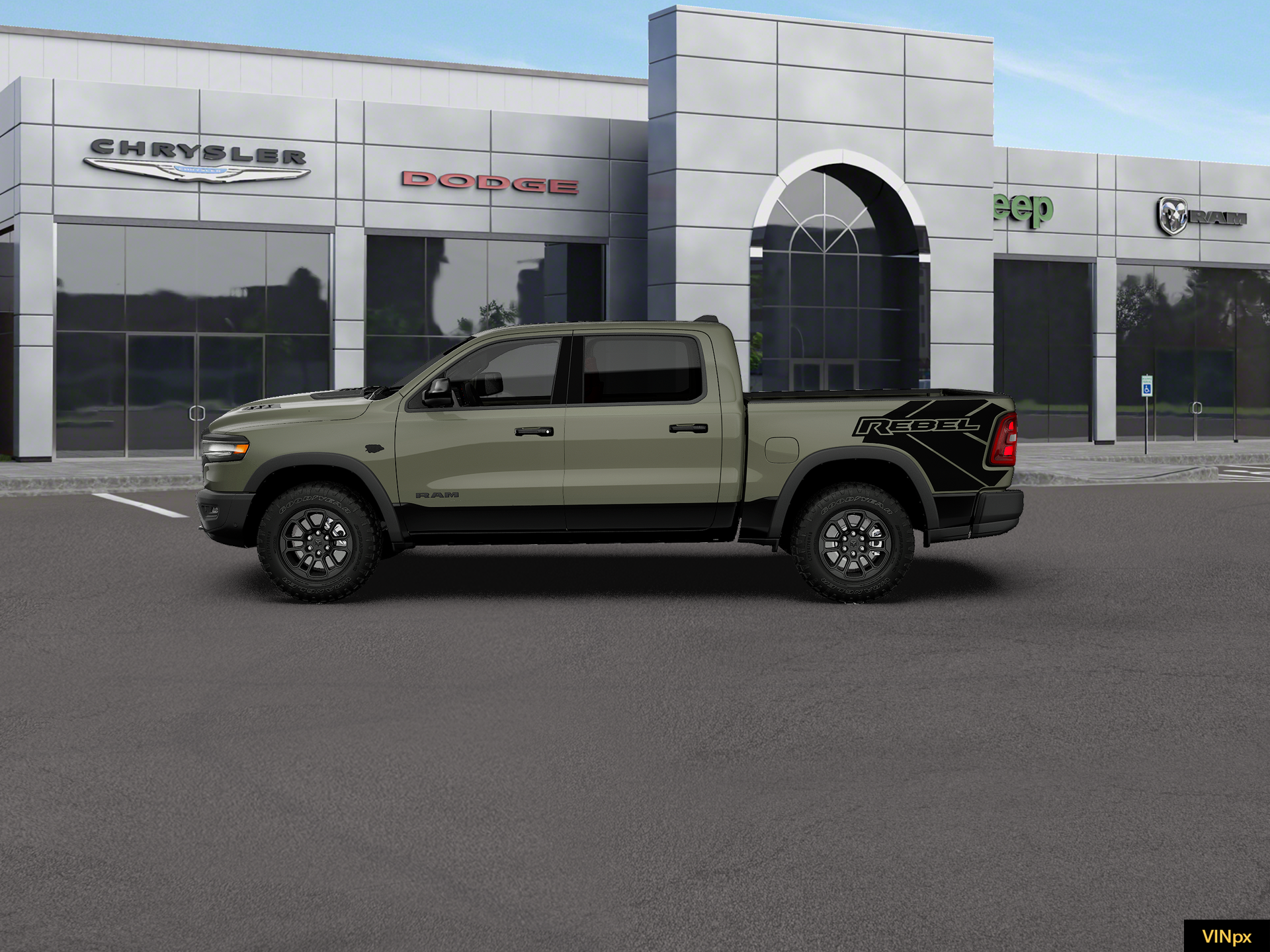 2027 RAM Ram 1500 RAM 1500 REBEL CREW CAB 4X4 5'7' BOX