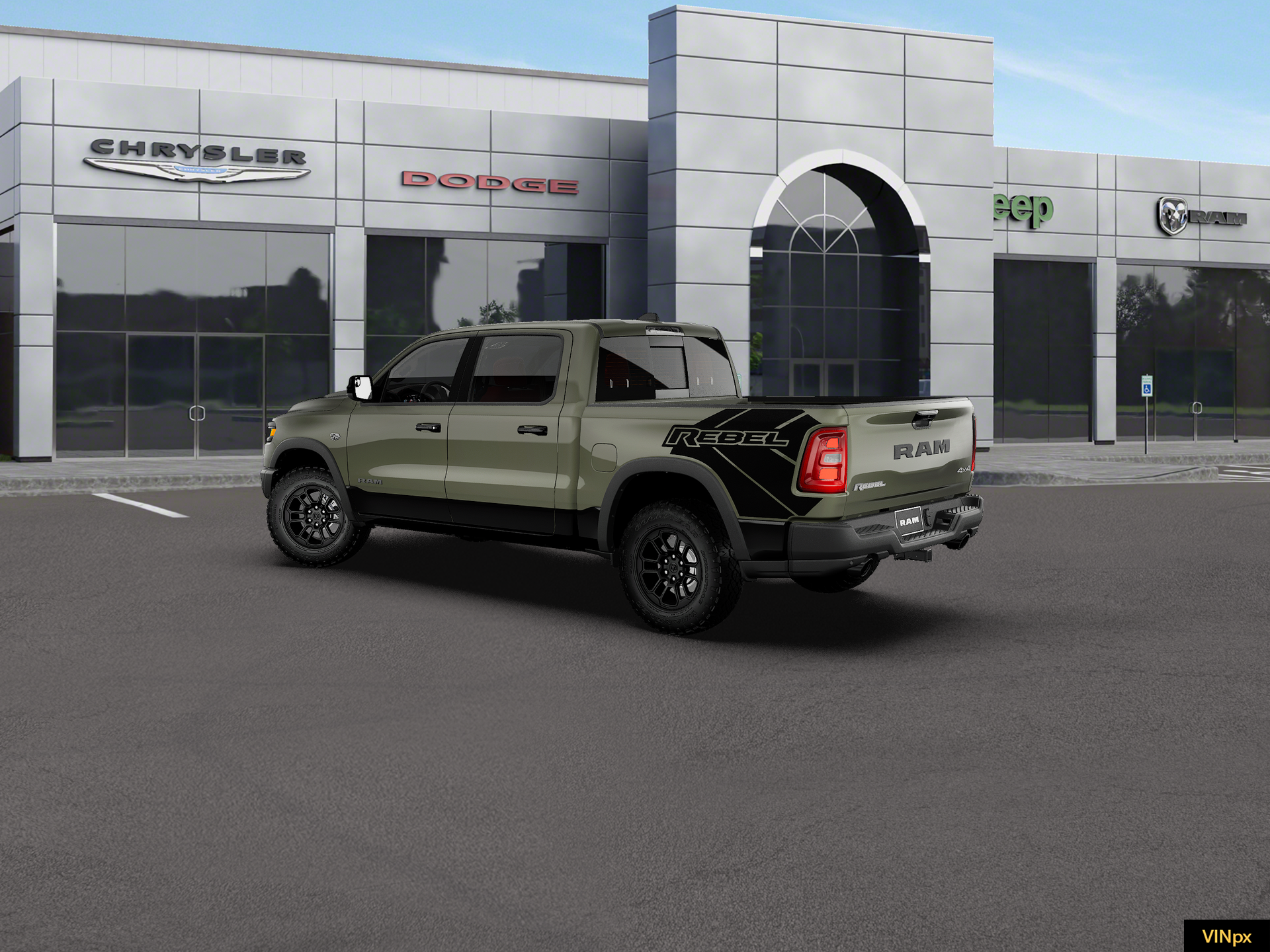2027 RAM Ram 1500 RAM 1500 REBEL CREW CAB 4X4 5'7' BOX