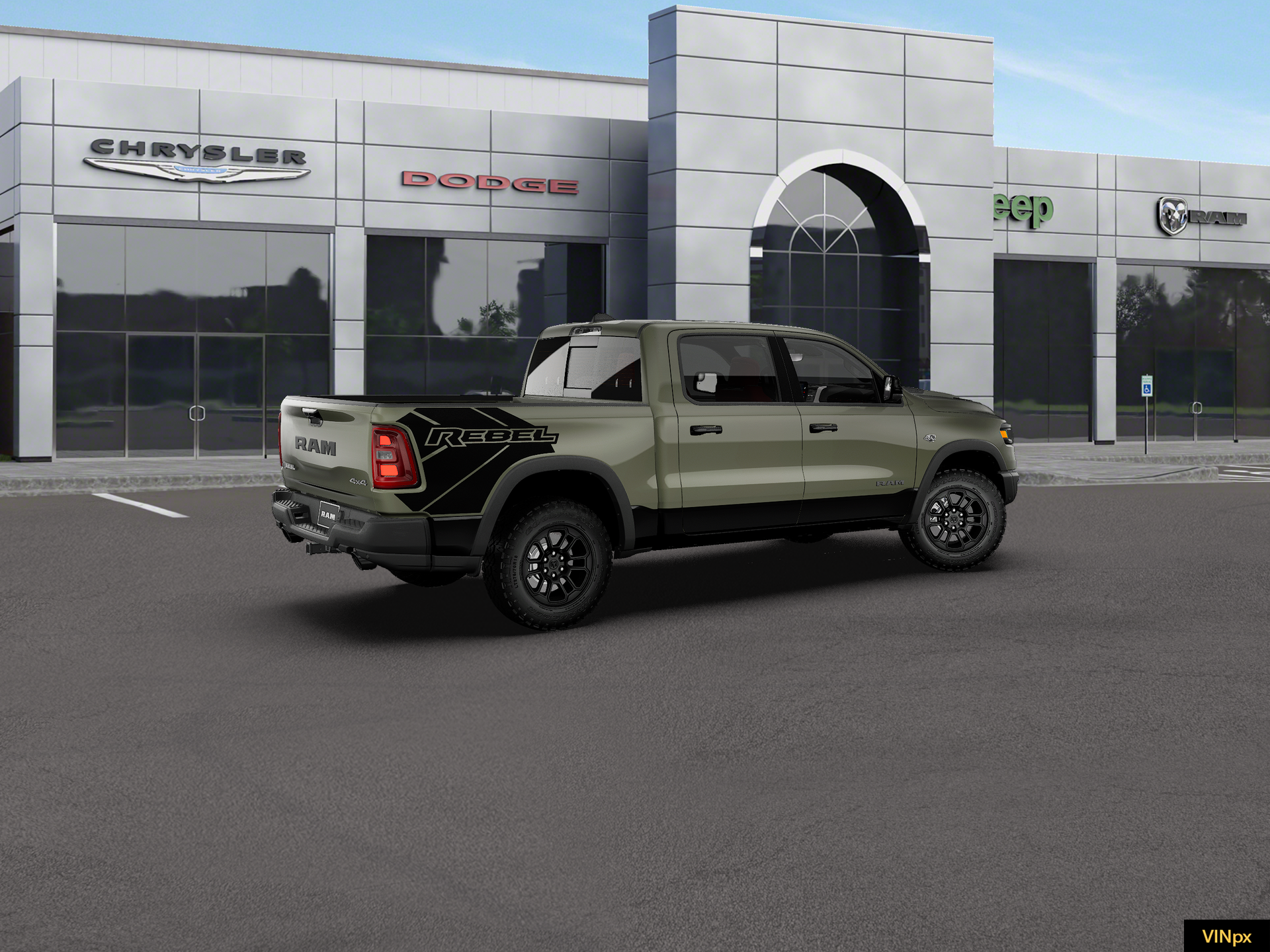 2027 RAM Ram 1500 RAM 1500 REBEL CREW CAB 4X4 5'7' BOX