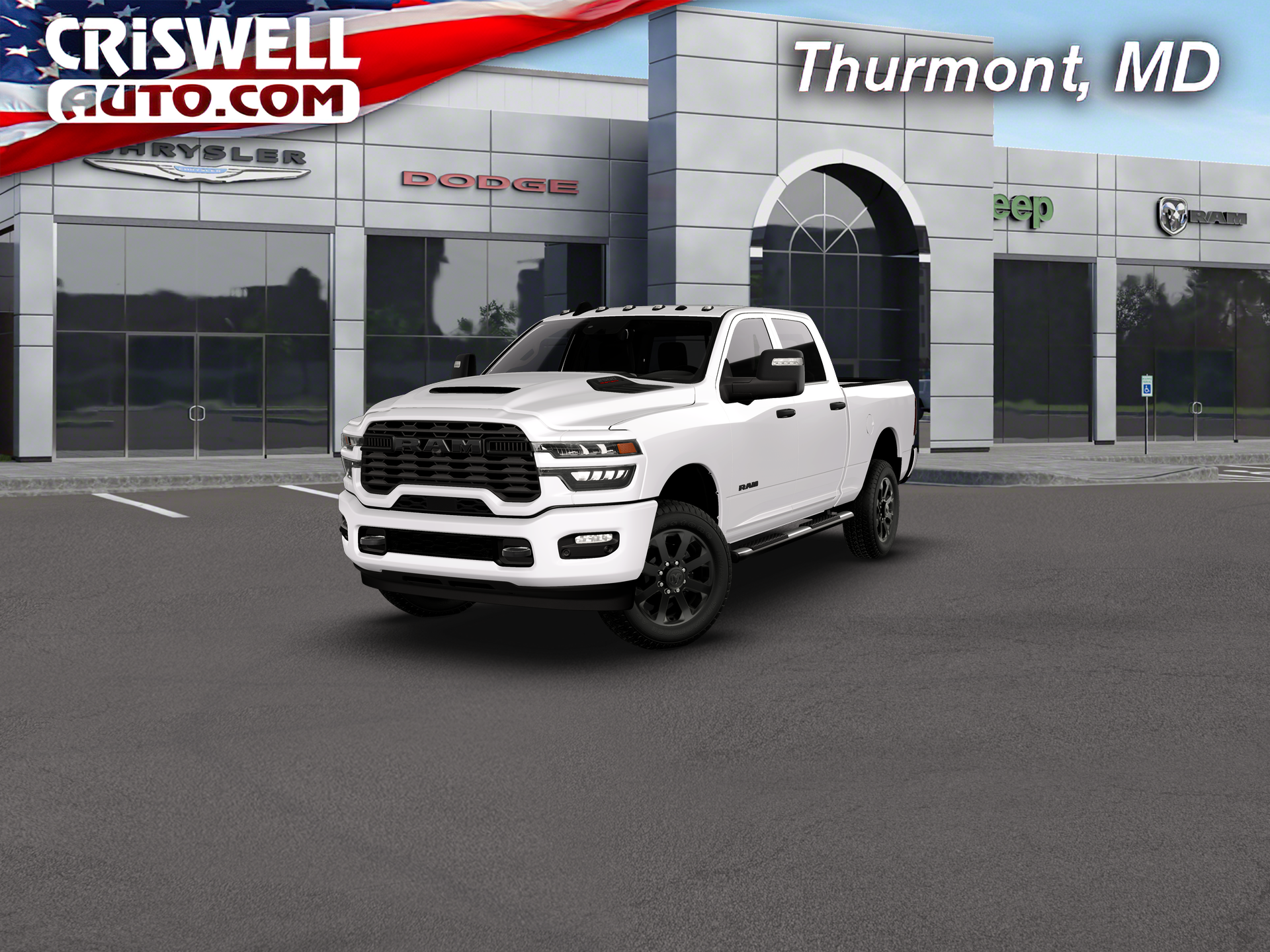 2026 RAM Ram 2500 RAM 2500 BLACK EXPRESS CREW CAB 4X4 6'4' BOX