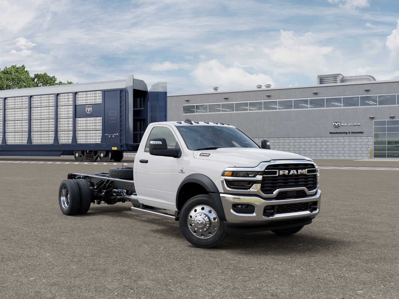 2027 RAM Ram 5500 Chassis Cab RAM 5500 TRADESMAN CHASSIS REGULAR CAB 4X4 108' CA