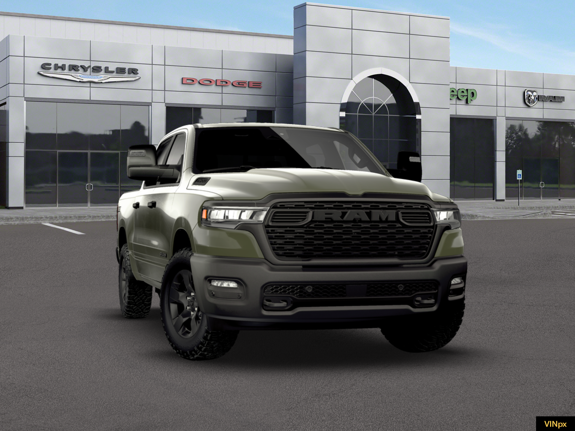 2026 RAM Ram 1500 RAM 1500 WARLOCK CREW CAB 4X4 5'7' BOX