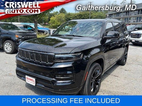 2024 Jeep Grand Wagoneer Series III Obsidian