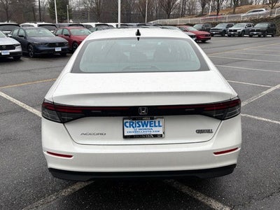 2026 Honda Accord Sedan SE