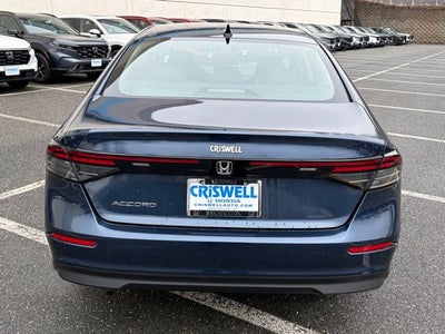 2026 Honda Accord SE