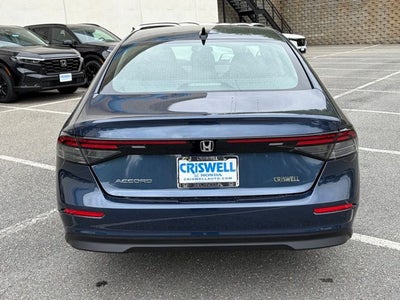 2026 Honda Accord Sedan SE