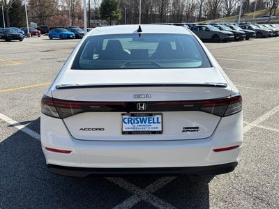 2026 Honda Accord Sedan Sport Hybrid