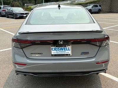 2026 Honda Accord Hybrid Sport-L