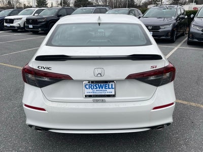 2026 Honda Civic Si Sedan FWD