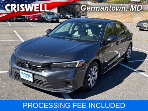 2024 Honda Civic Sedan 2.0L 4D LX