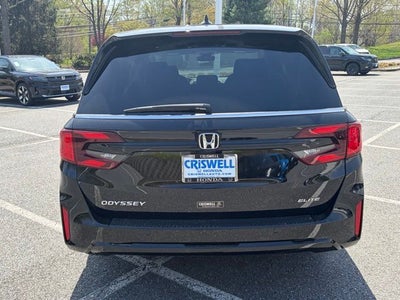 2026 Honda Odyssey Elite