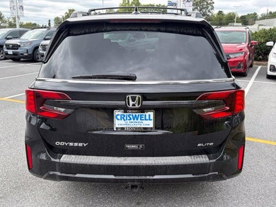 2026 Honda Odyssey Elite