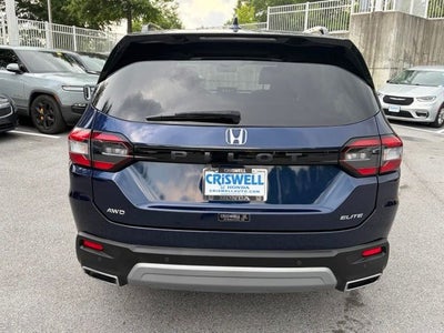2025 Honda Pilot Elite AWD