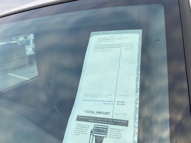 2025 Chevrolet Express 2500 Work Van Cargo