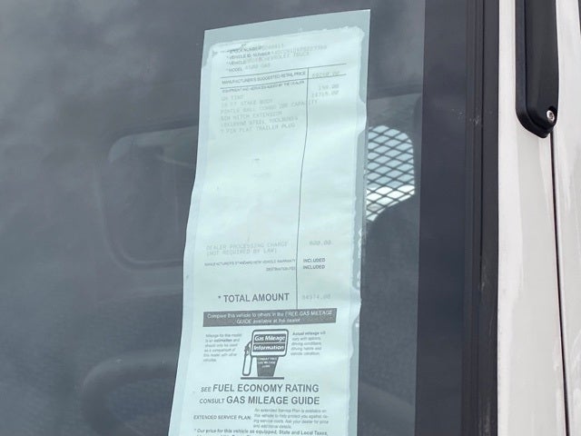 2024 Chevrolet 4500 HG LCF Gas 4500 w/upfit