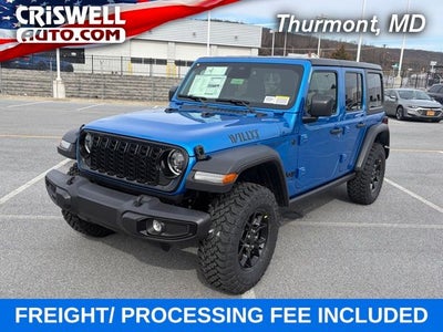 2026 Jeep Wrangler WRANGLER 4-DOOR WILLYS