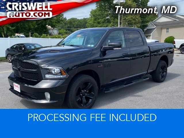 2017 RAM 1500 Night Crew Cab 4x4 6'4' Box