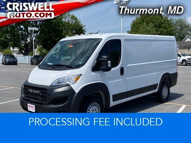 2025 RAM ProMaster 2500 Cargo Van Tradesman Low Roof 136' WB w/Pass Seat