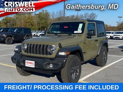 2026 Jeep Wrangler WRANGLER 2-DOOR SPORT S