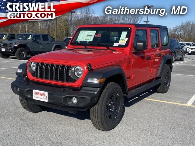 2026 Jeep Wrangler WRANGLER 4-DOOR SPORT