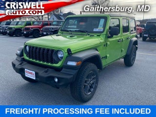 2026 Jeep Wrangler WRANGLER 4-DOOR SPORT S