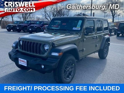 2026 Jeep Wrangler WRANGLER 4-DOOR SPORT S