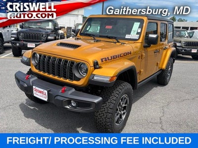 2026 Jeep Wrangler WRANGLER 4-DOOR RUBICON