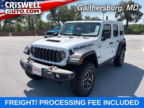 2026 Jeep Wrangler WRANGLER 4-DOOR RUBICON