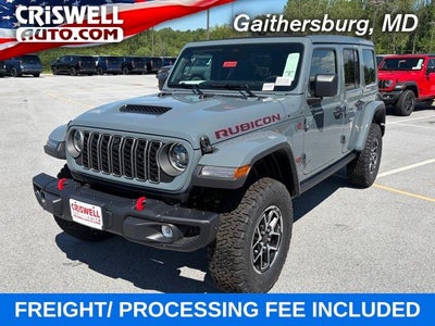 2026 Jeep Wrangler WRANGLER 4-DOOR RUBICON X