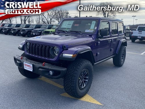 2026 Jeep Wrangler WRANGLER 4-DOOR RUBICON X