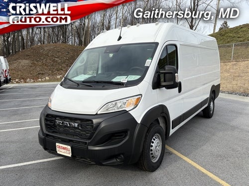 2024 RAM ProMaster 3500 Cargo Van Tradesman High Roof 159' WB EXT w/Pass Seat